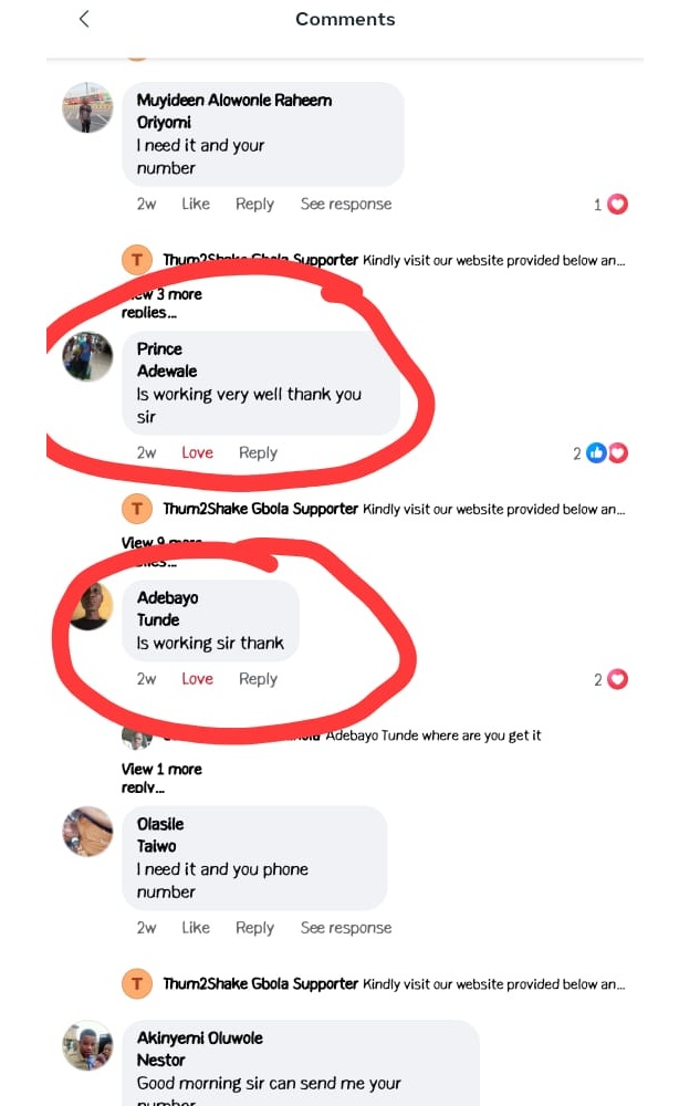 Screenshot testimony